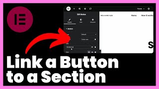How to Link a Button to a Section in Elementor