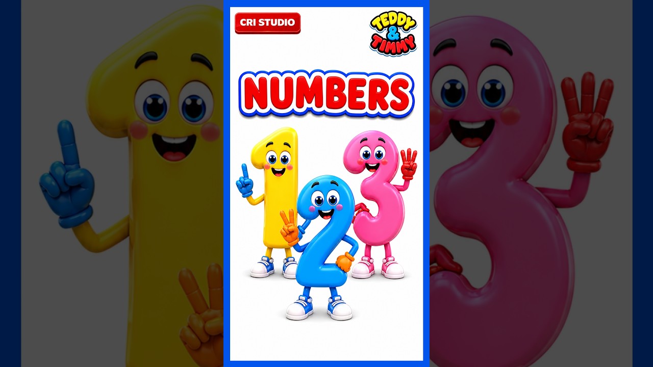 1 To 10 | Number Names | 1234 | 12345 | 123 Numbers for Kids | Counting Numbers | Toddler Videos