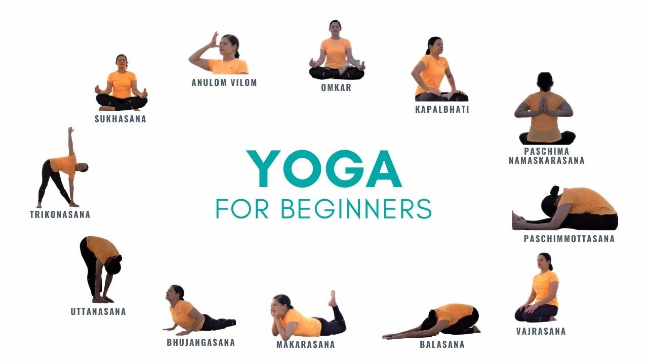 12 must know yoga poses for beginners yoga fitness