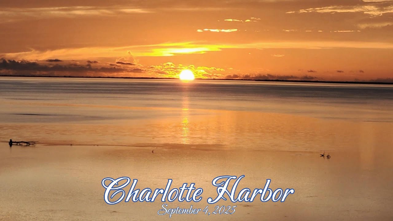 Sunset Bliss over Charlotte Harbor (Burnt Store Marina, Florida)