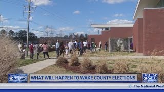 Wake Board of Elections wants guidance from State Board on redrawn districts case