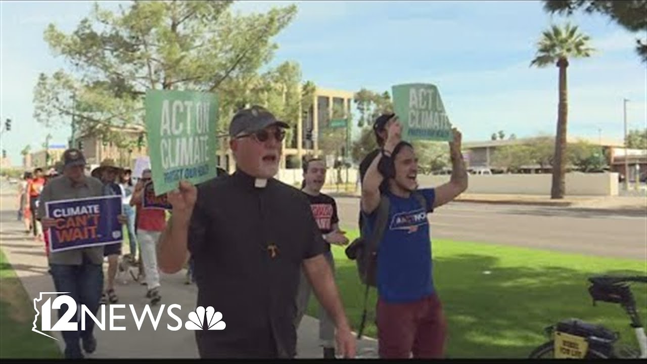 Arizona Youth Climate Coalition rallies at capitol for climate action