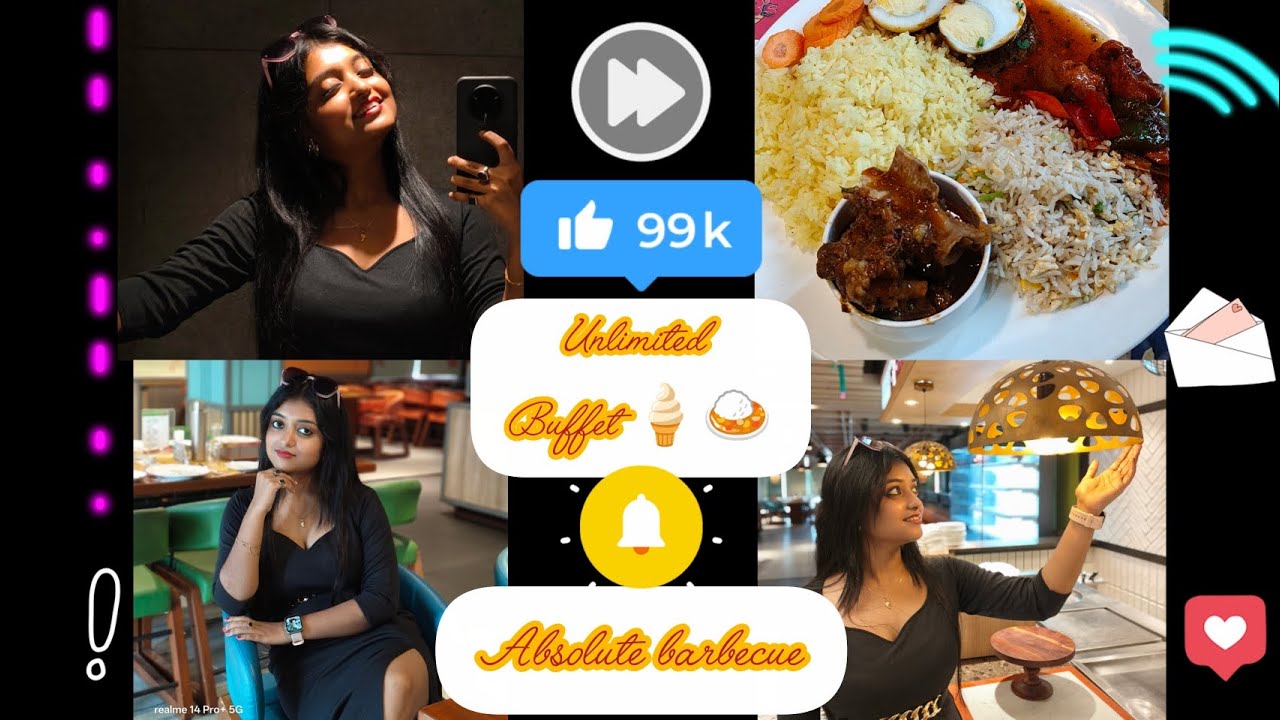 Absolute Barbecue at madhyamgram 🍽️|| Unlimited buffet 🪬|| 