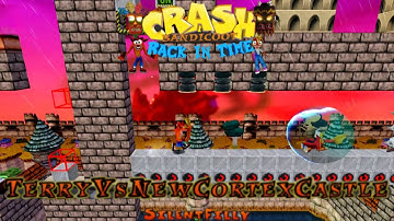 Crash Bandicoot - Back In Time Fan Game: Custom Level: Terry Vs New Cortex Castle By SilentFilly