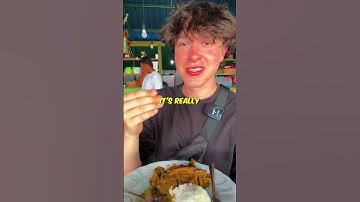 Thumbnail of Tom Tries Beef Rendang For The First Time! 🇮🇩 #indonesia