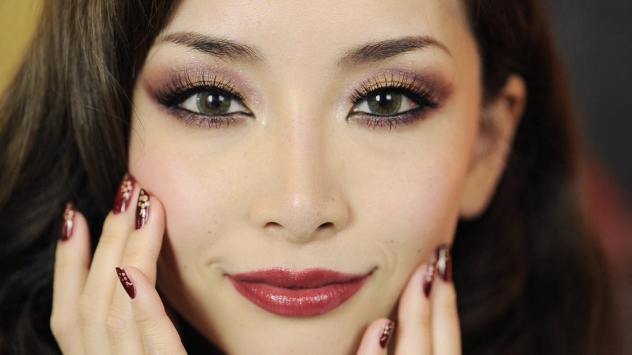 オリエンタルメイク Oriental Holiday Look Makeup Nails Youtube