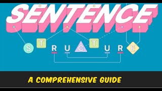 Understanding Sentence Structure| A Guide to Basic Components and Different Sentence Types