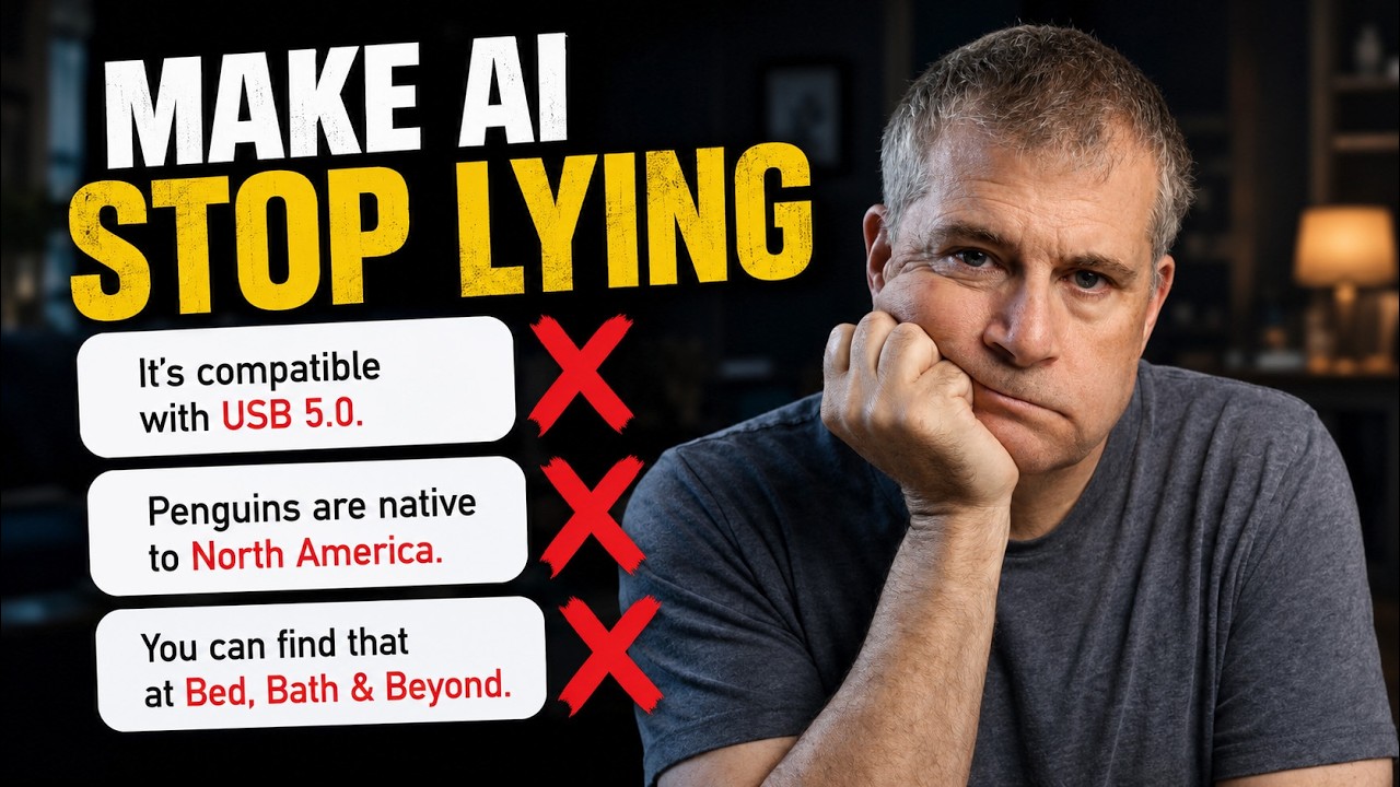 How to stop AI from LYING to you! - Prompts and instructions for Claude, ChatGPT and Gemini