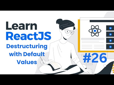 #26: Destructuring with Default Values in React JS #coding #webdevelopment #reactjs #mernstack