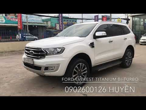 Ford Everest Titanium cũ bản Biturbo 2019 2 cầu, xe 7 chỗ máy dầu gầm ...