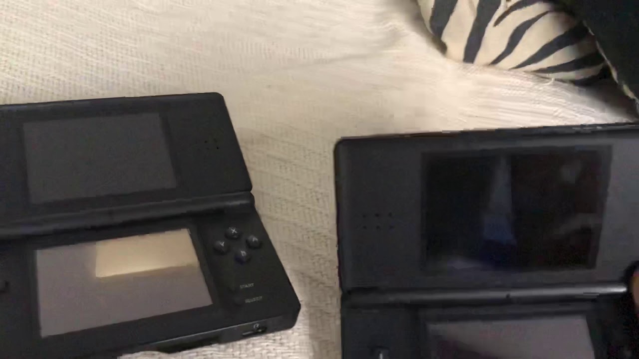 Nintendo ds lite screens turned yellow YouTube