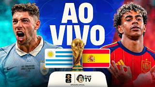 AO VIVO: ESPANHA X URUGUAI | COPA DO MUNDO FIFA™ 2026 | 3ª RODADA | FASE DE GRUPOS