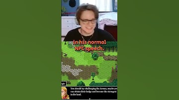 The Most Painful Tutorial NPC Of All Time #indiegame #indiegamedev #rpgmaker