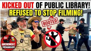 First Amendment Auditors EXPOSED and BOOTED from Public Library!
