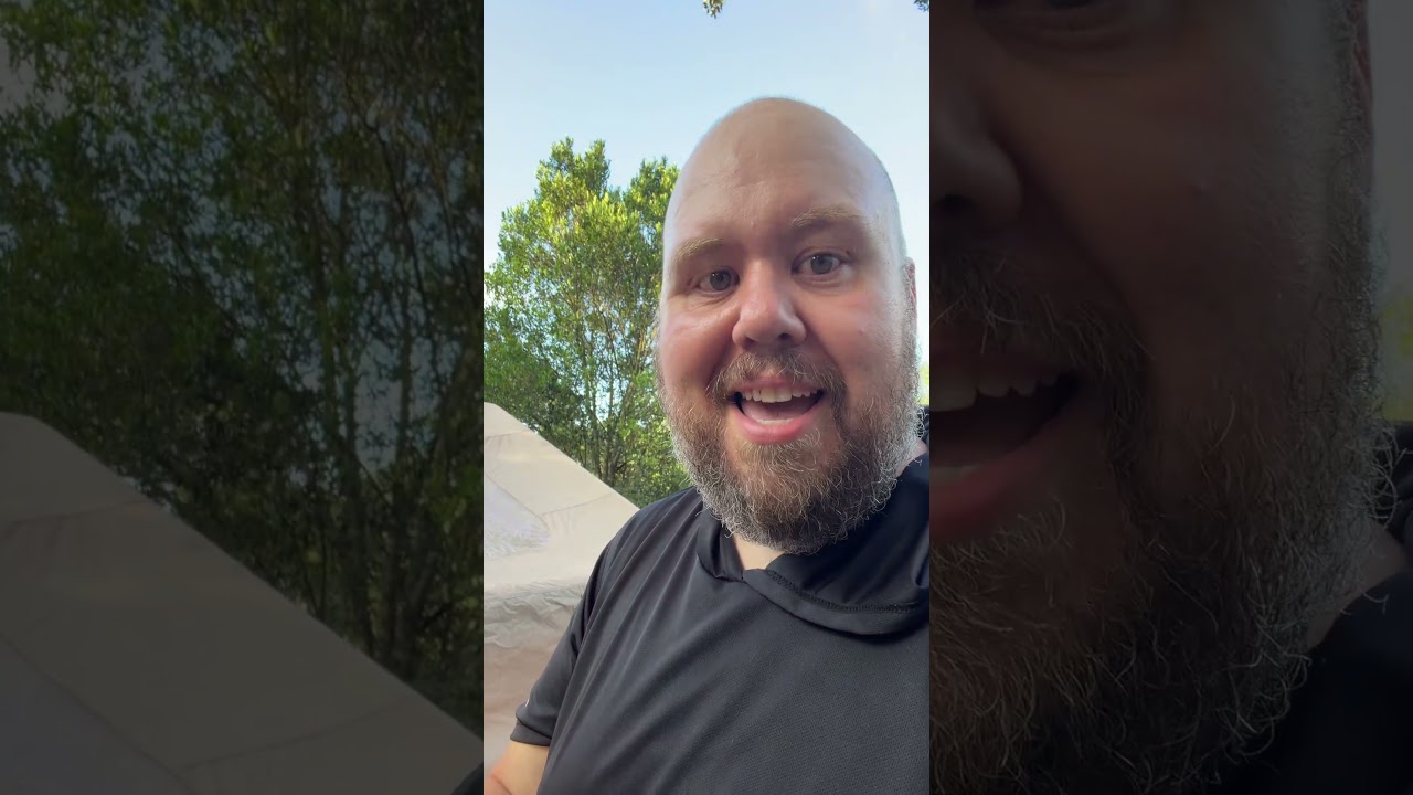 Fort Wilderness tent camping ain’t for this guy #disney #themepark #disneyparks