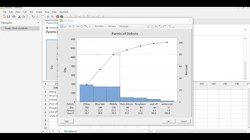 Pareto Analysis with MINITAB Software with simple steps