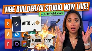 Vibe Builder/AI Studio Now Live! In Go Highlevel