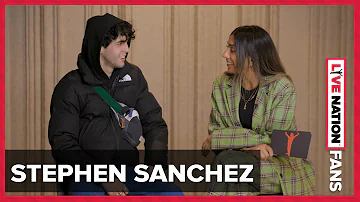 Stephen Sanchez on Going Viral, Niall Horan and his best Love Advice | Live Nation Fans