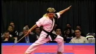Wayne Dalglish Bo Kata at 2001 Bluegrass Nationals Karate Tournament Content