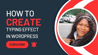 How to Create a Typing Effect Text in WordPress | Step-by-Step Tutorial