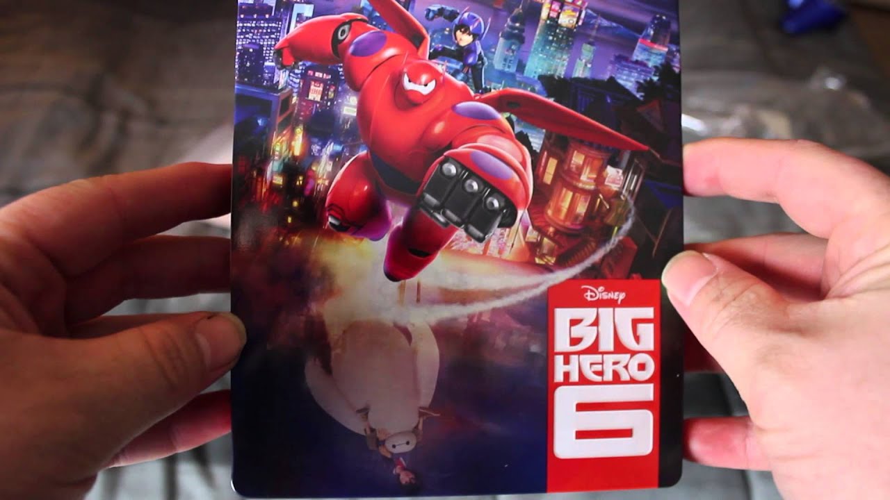 Disney Big Hero 6 Target Exclusive Steelbook Unboxing and Review