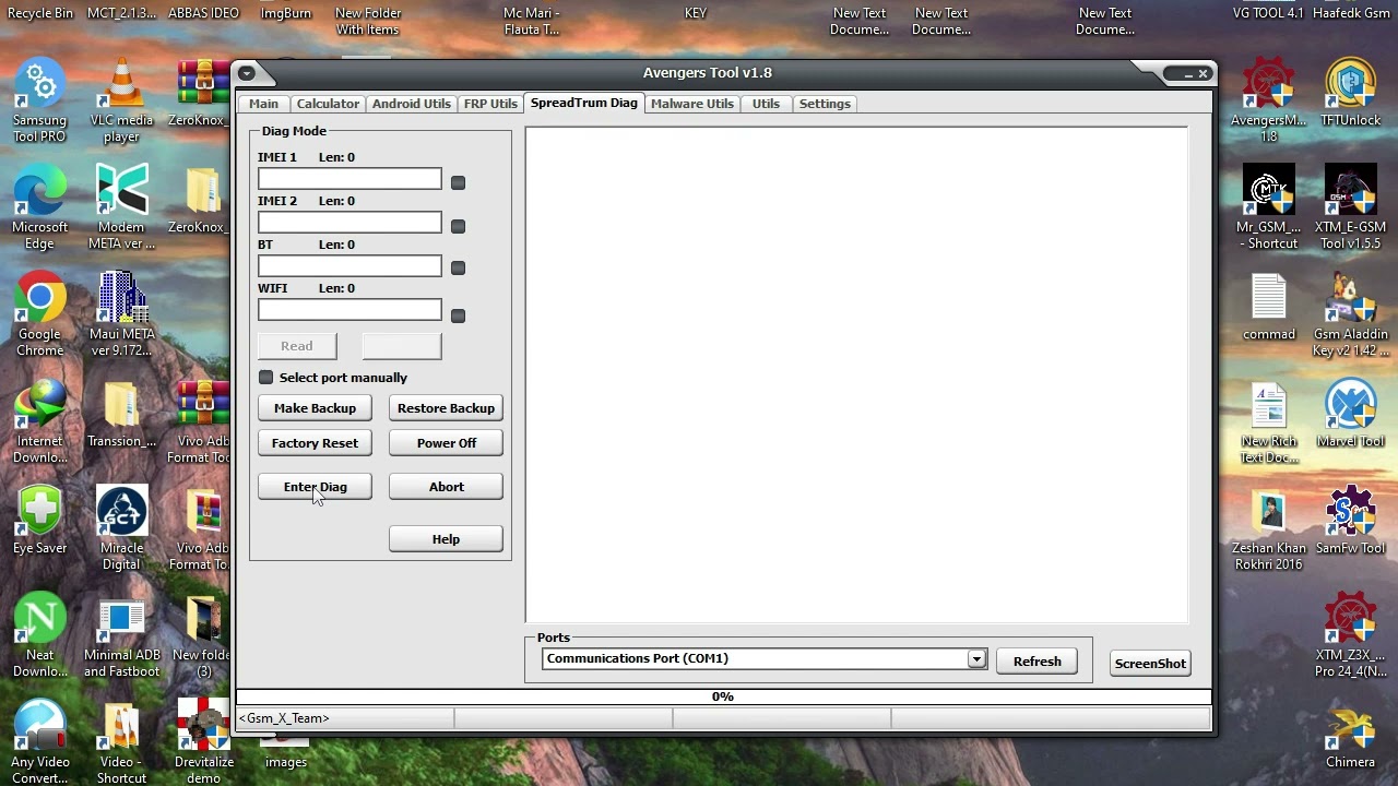ALL SPD MOBILE UNLOCK VIA DIAG MODE FACTARY RESET