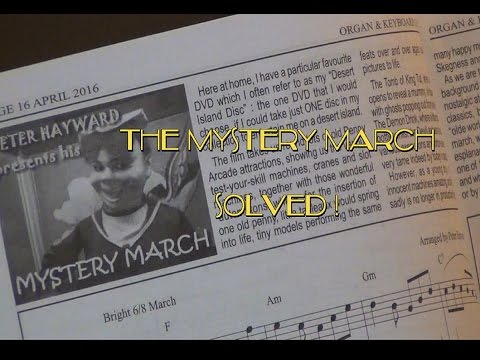 Mystery March April OKC Peter Hayward