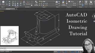 Isometric Drawing in AutoCAD || Isometric Tutorial || Mechanical AutoCAD