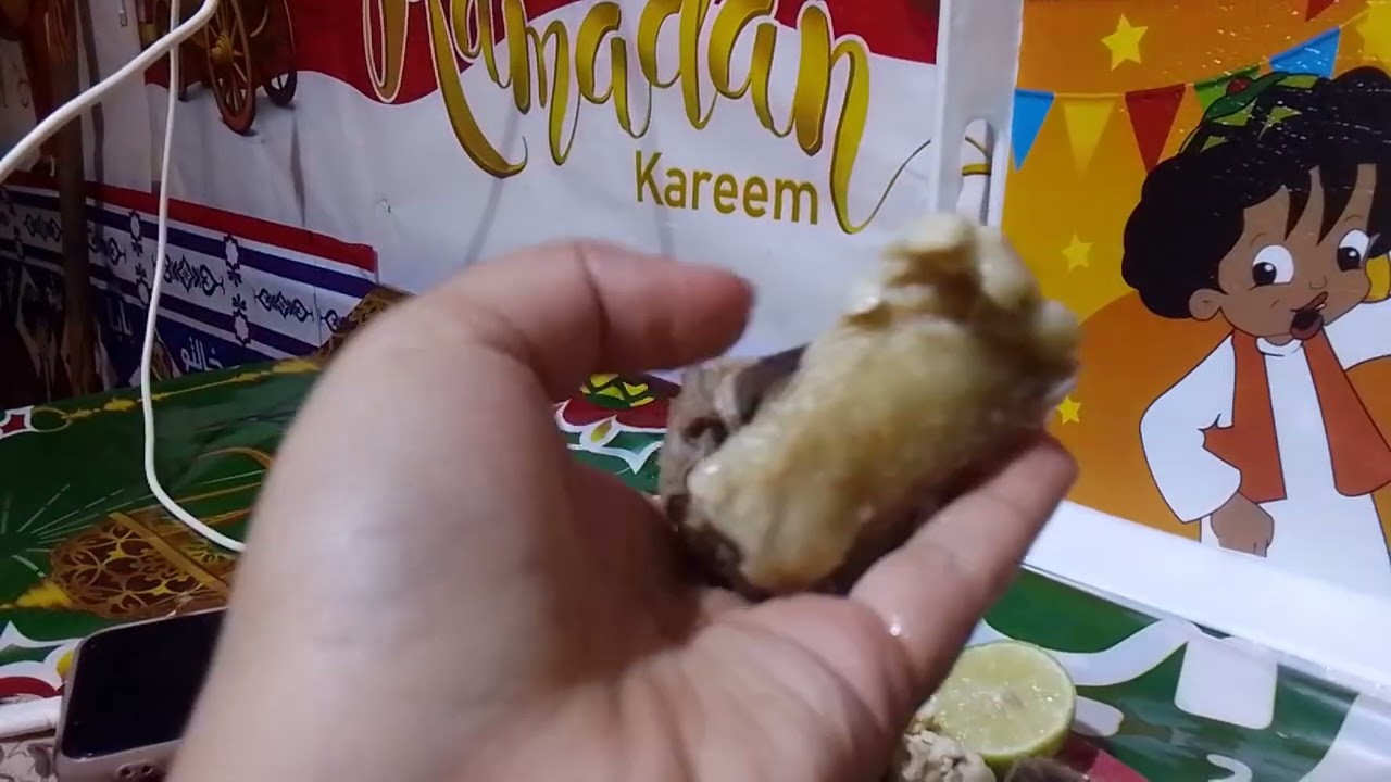 فطارنا5يوم رمضان كل سنه وانتم طيبين 