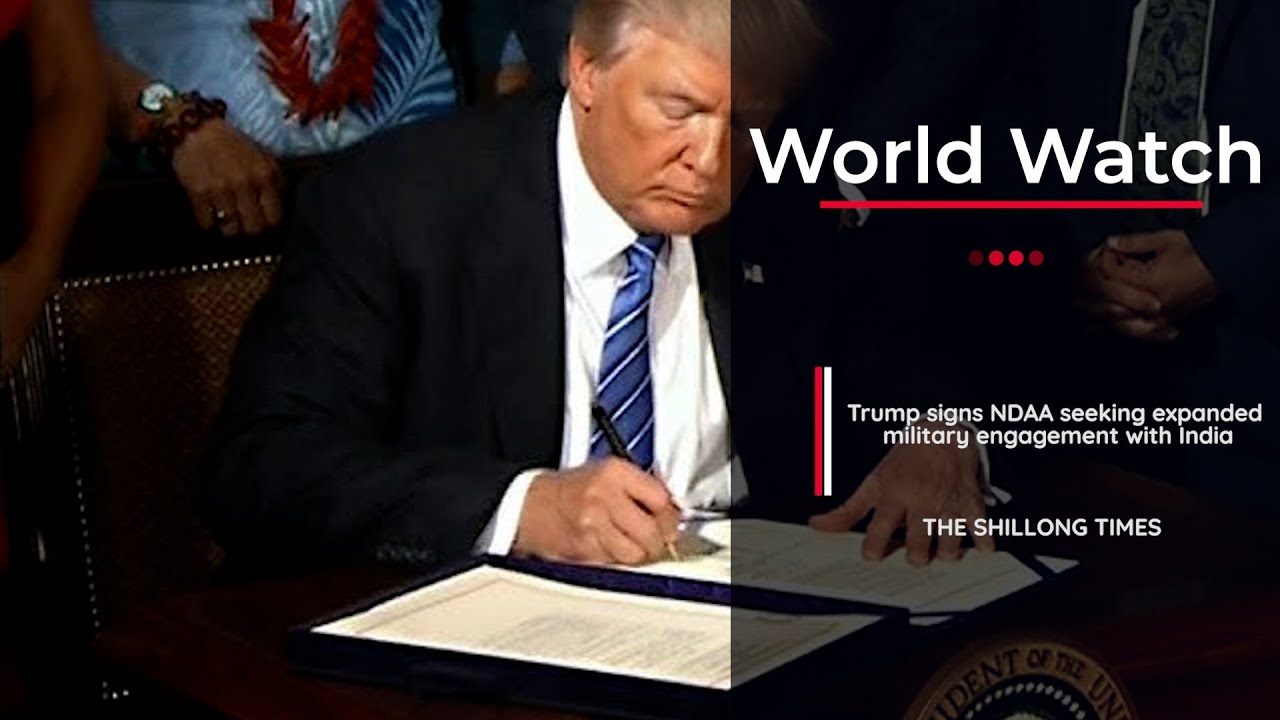 Trump signs NDAA seeking expanded military engagement with India
