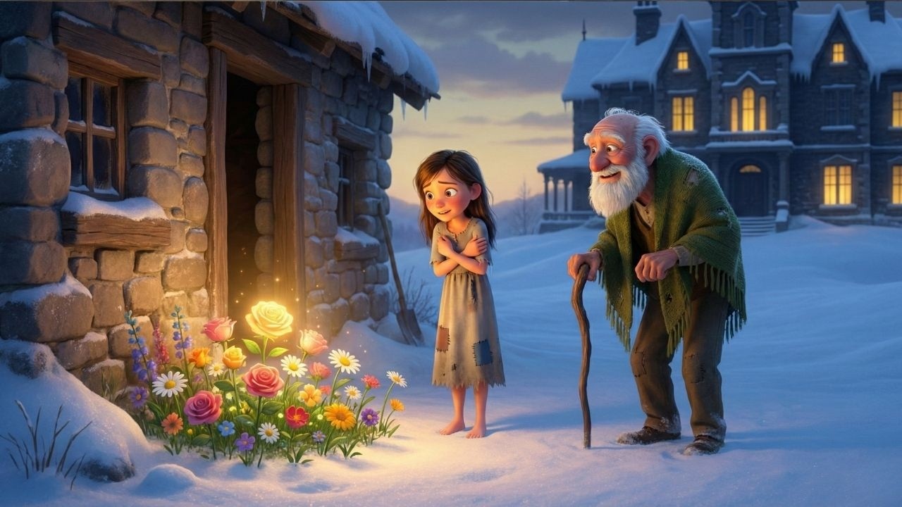 Gece Gizlice Ettiği Dua HIZIR'ı Getirdi! | Sabah Kapıyı Açan Üvey Anne Şoka Girdi...