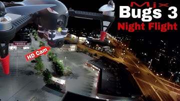 Mjx Bugs 3 (4K Camera Mod) Night Flight in Toronto