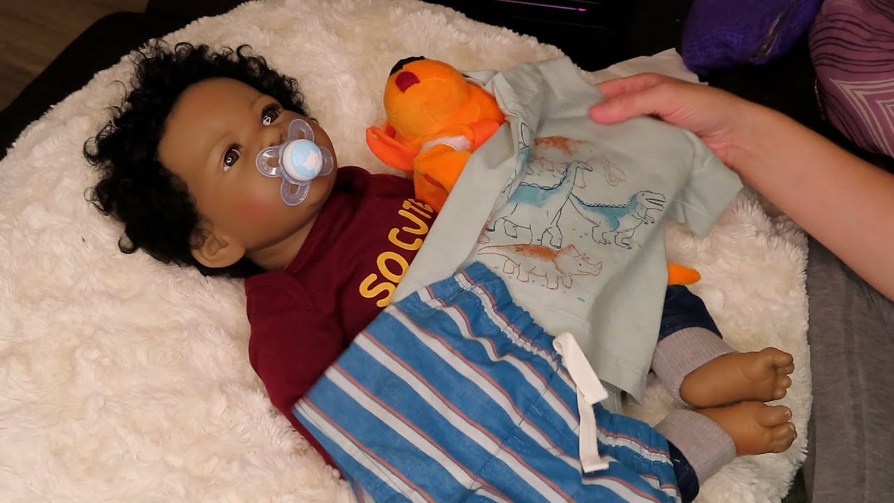 *Day 4* REBORN BABY Daily Outfit Challenge by @ShellBea - Change + Chat with Noah, Puppy Pal by PG