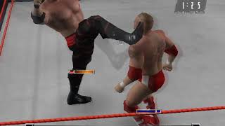 Wwe Raw 2007 Smackdown Kane Vs Brock Lesnar Gameplay