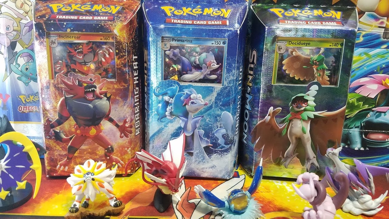 Pokemon Sun And Moon Theme Decks Oh Yea!! Bright Tide/Primarina! - YouTube