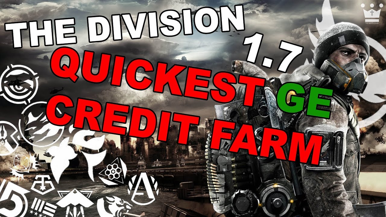 THE DIVISION 1.7 - FASTEST WAY TO GET GLOBAL EVENT CREDITS!