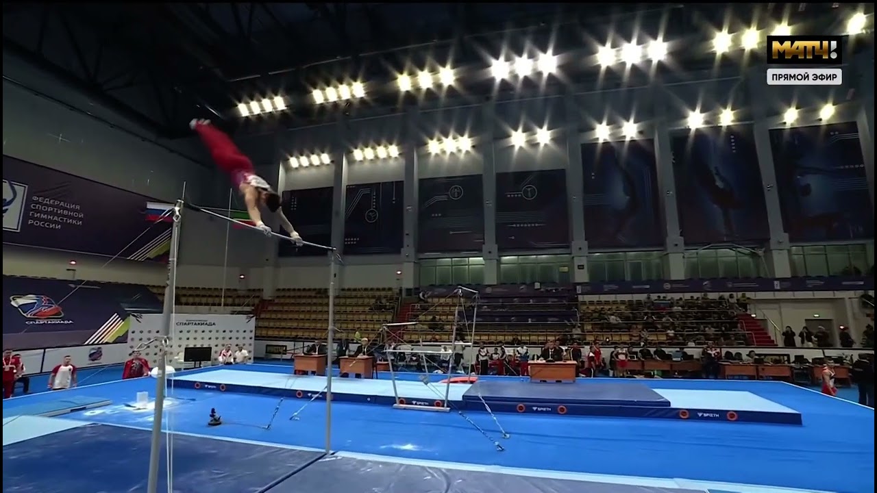 Перекладина! Никита Нагорный! Спартакиада Казань! - YouTube