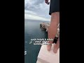 the only thing more impressive than a 22m balcony dive?!