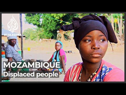 Mozambique conflict: Displaced people waiting to return home