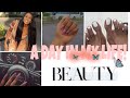 SPEND THE DAY WITH ME | Hair, Nails and pedicure | vlog