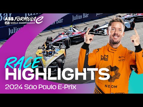 One of the BEST FINISHES in Formula E history! | São Paulo E-Prix Race Highlights