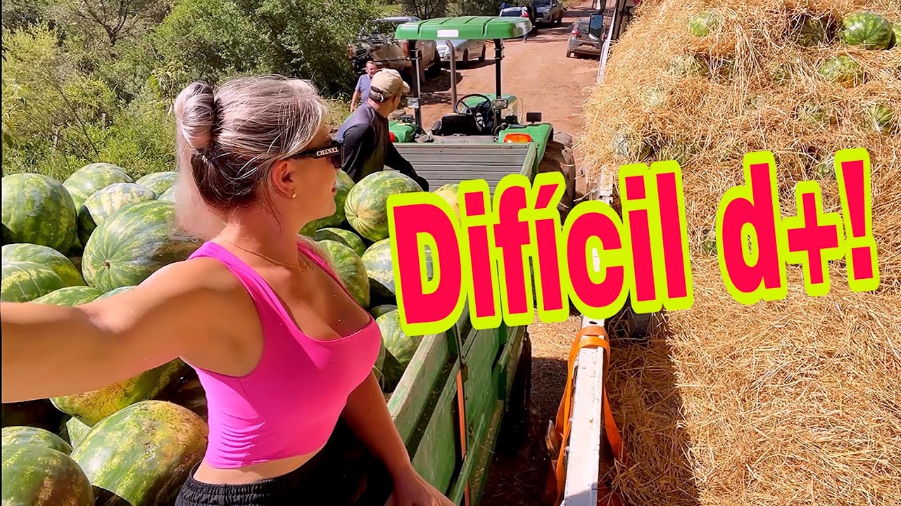 Foi muito difícil chegar nessa roça! Nem sei como consegui! 