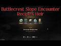 Battlecrest Slope Encounter - Recipe's Heir