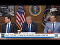 Trump Warns US Of Migrant "Invasion" Worse Than Spain's Ceuta During Cabinet Meeting At Camp David