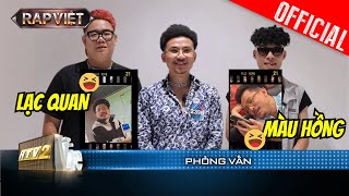 Richie D. ICY và cuộc sống tràn ngập màu hồng, Winno chuẩn goodboy | Casting Rap Việt 2023