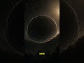 Cosmic Dark Energy Horizon: Galaxy Merger Stalling Beyond Light Speed #shorts