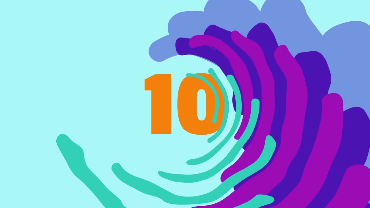 Эффект 10 минут. After Effects футаж. Countdown 10. Top 10 Countdown Motion Graphics. 10 Second Countdown with Music..