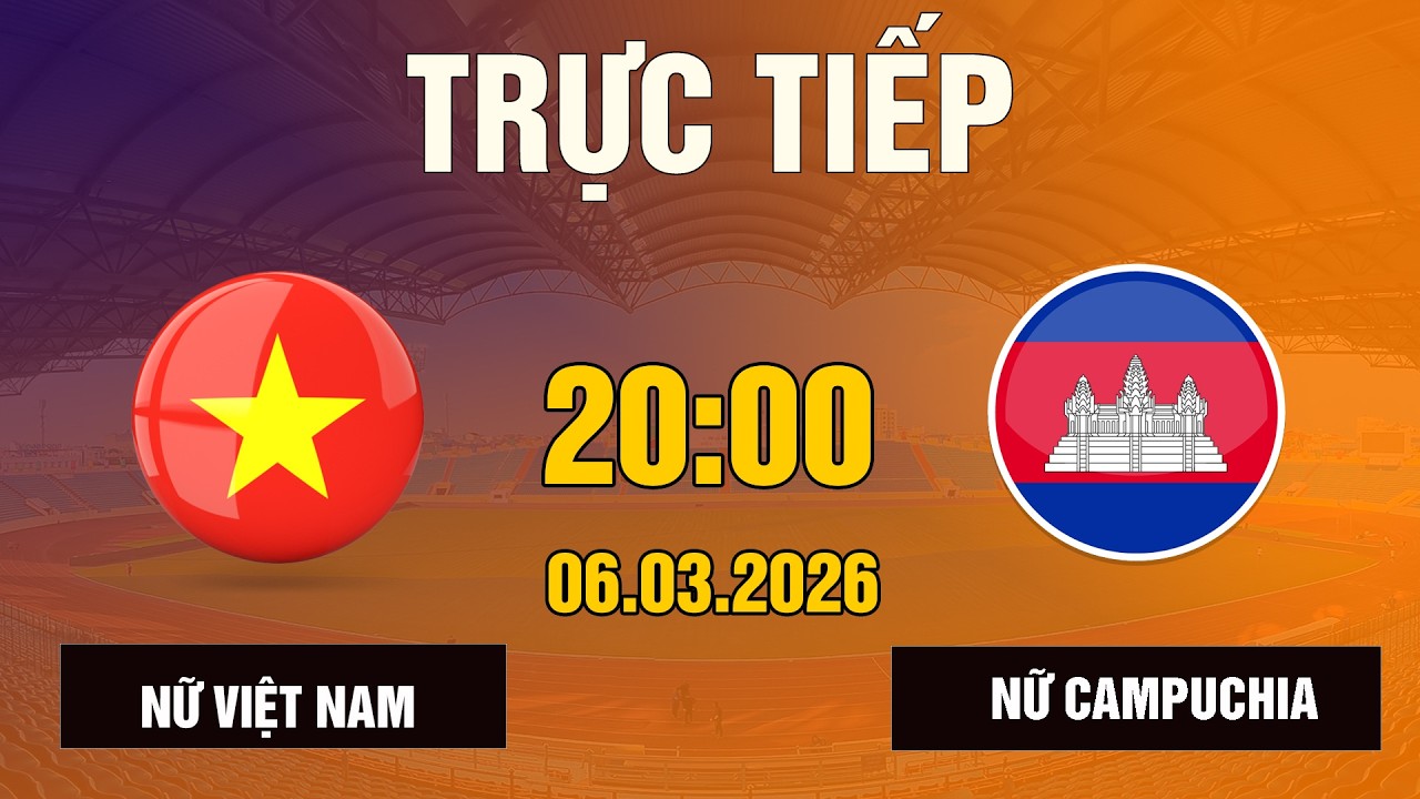 Nứ Việt Nam vs Nữ Campuchia | Cơn Mưa Bàn Thắng Huỷ Diệt Đối Thủ