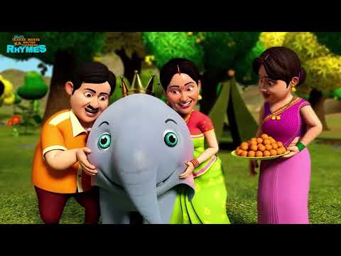 Hindi Rhymes | Hindi Cartoon | Nursery Rhymes For Kids