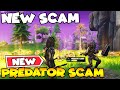 New Predator Invisible Scam is MYTHIC! 🤯😱 (Scammer Gets Scammed) Fortnite Save The World